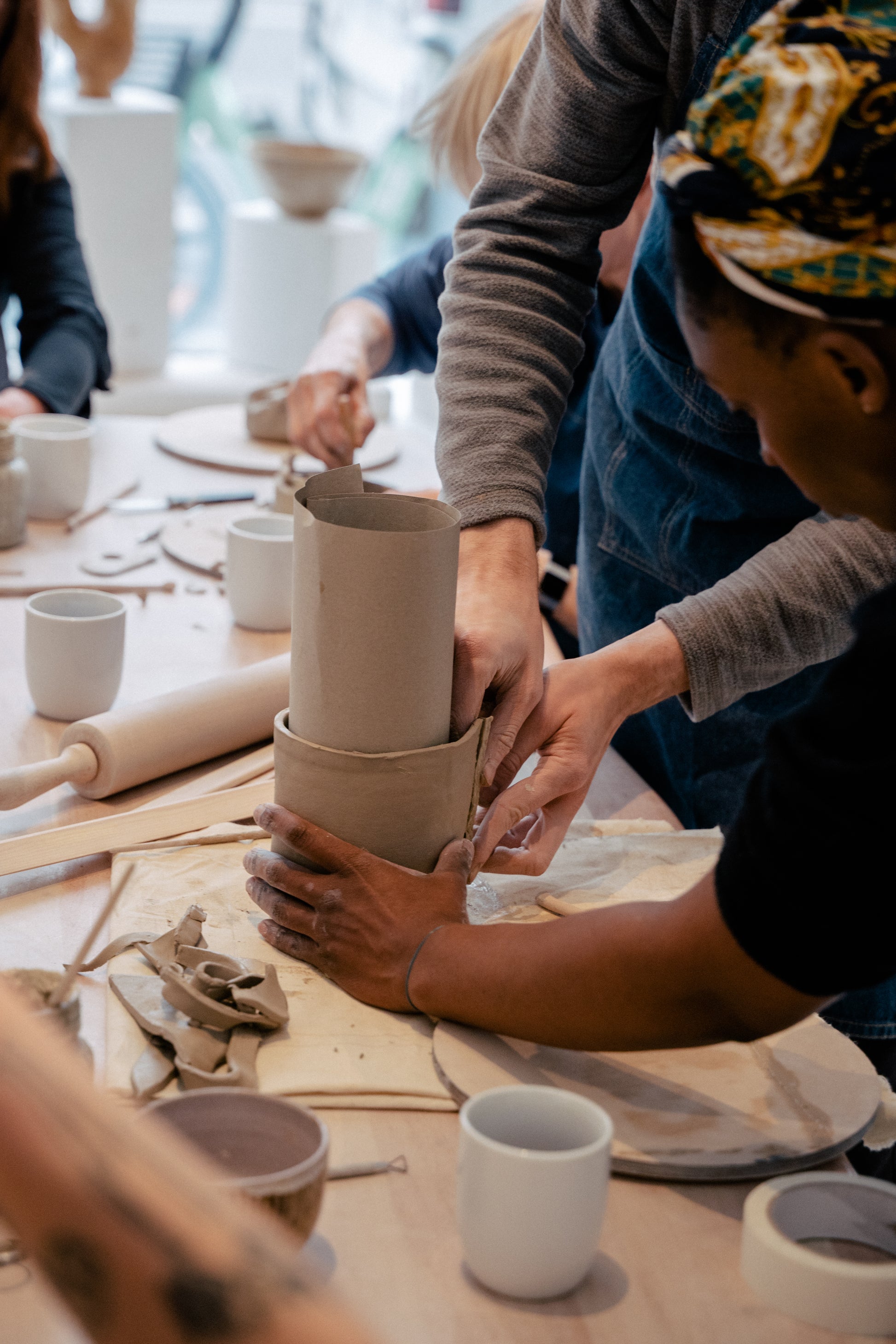 Team Building Pottery Workshop with Barsega Studio in Berlin, Germany by subcultours