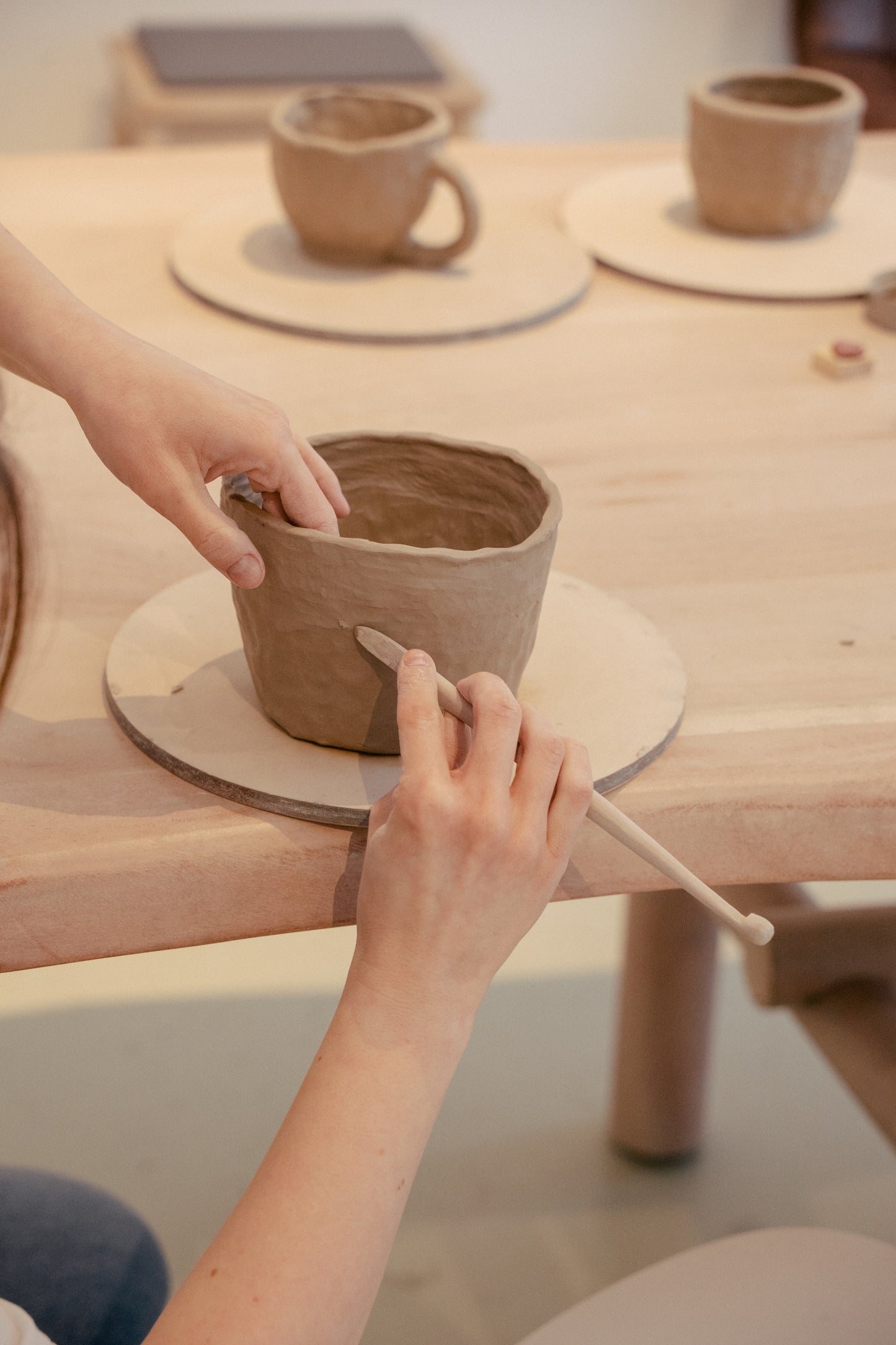 Team Building Pottery Workshop with Barsega Studio in Berlin, Germany by subcultours