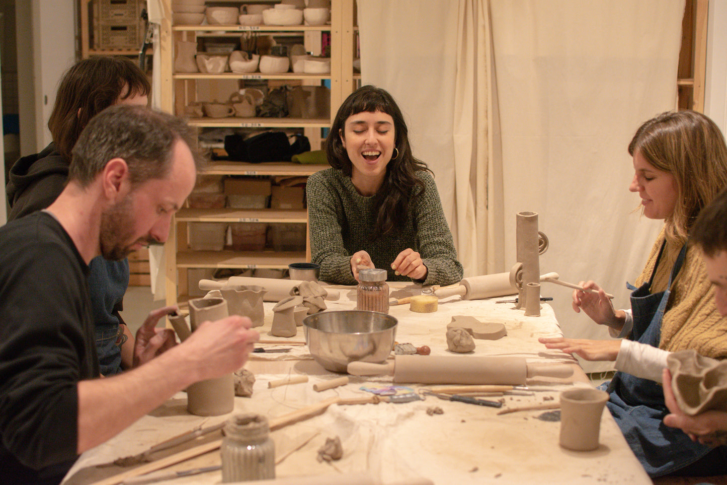 Team Building Pottery Workshop with Barsega Studio in Berlin, Germany by subcultours