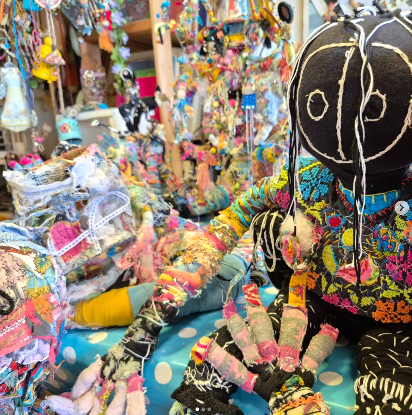 Textile Doll Workshop with Liat Kires in Matan, Tel Aviv, Israel, by subcultours, puppet