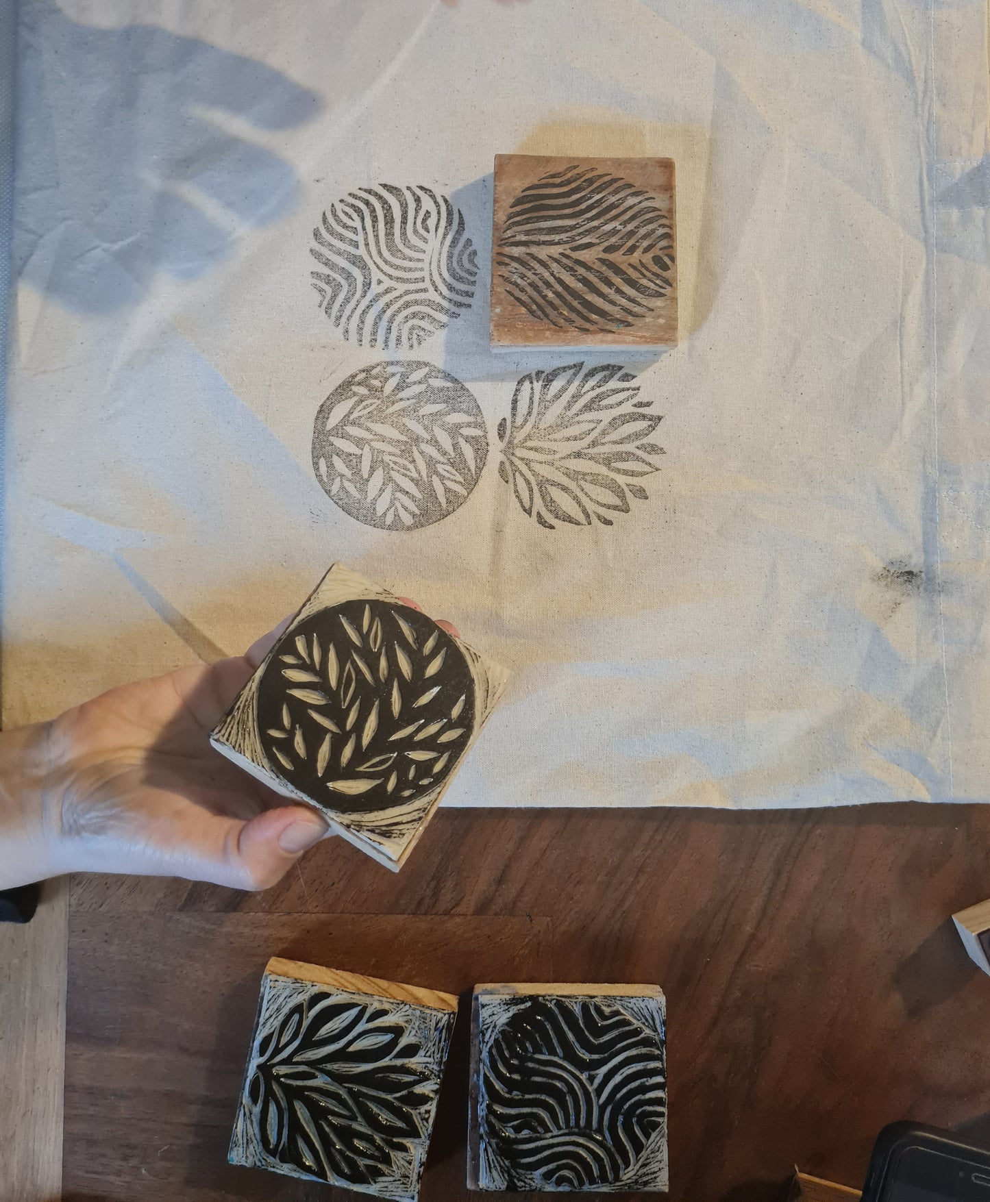 Textile Printing Workshop "Print your own Tote Bag" with Ana and Isabel in Porto, Portugal by subcultours