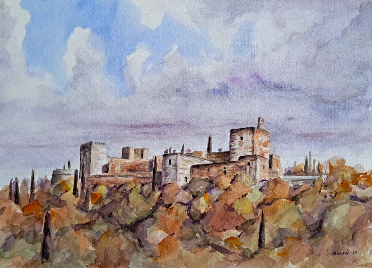 The Alhambra Painting Experience - 5-Day Art Retreat with Daniel in Granada, Spain