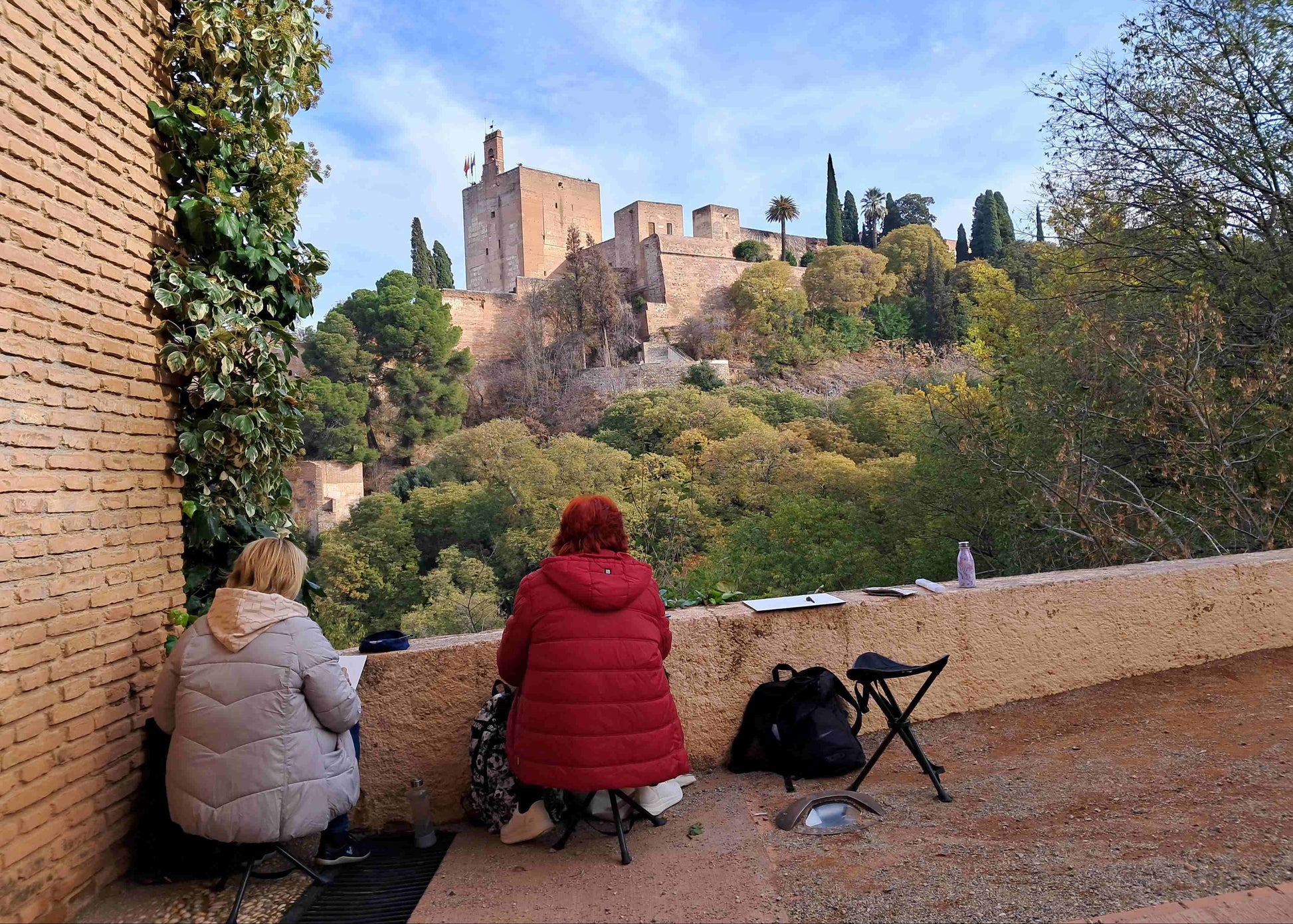 The Alhambra Painting Experience - 5-Day Art Retreat with Daniel in Granada, Spain, by subcultours 2