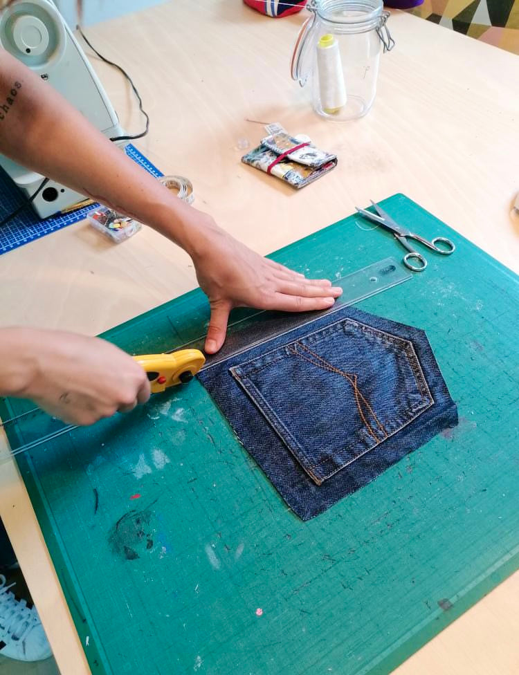 Upcycled Totebag Workshop with Iva in Porto, Portugal