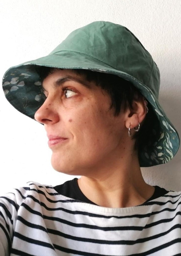 "Upcycled Reversible Bucket Hat" Sewing Workshop with Iva in Porto, Portugal