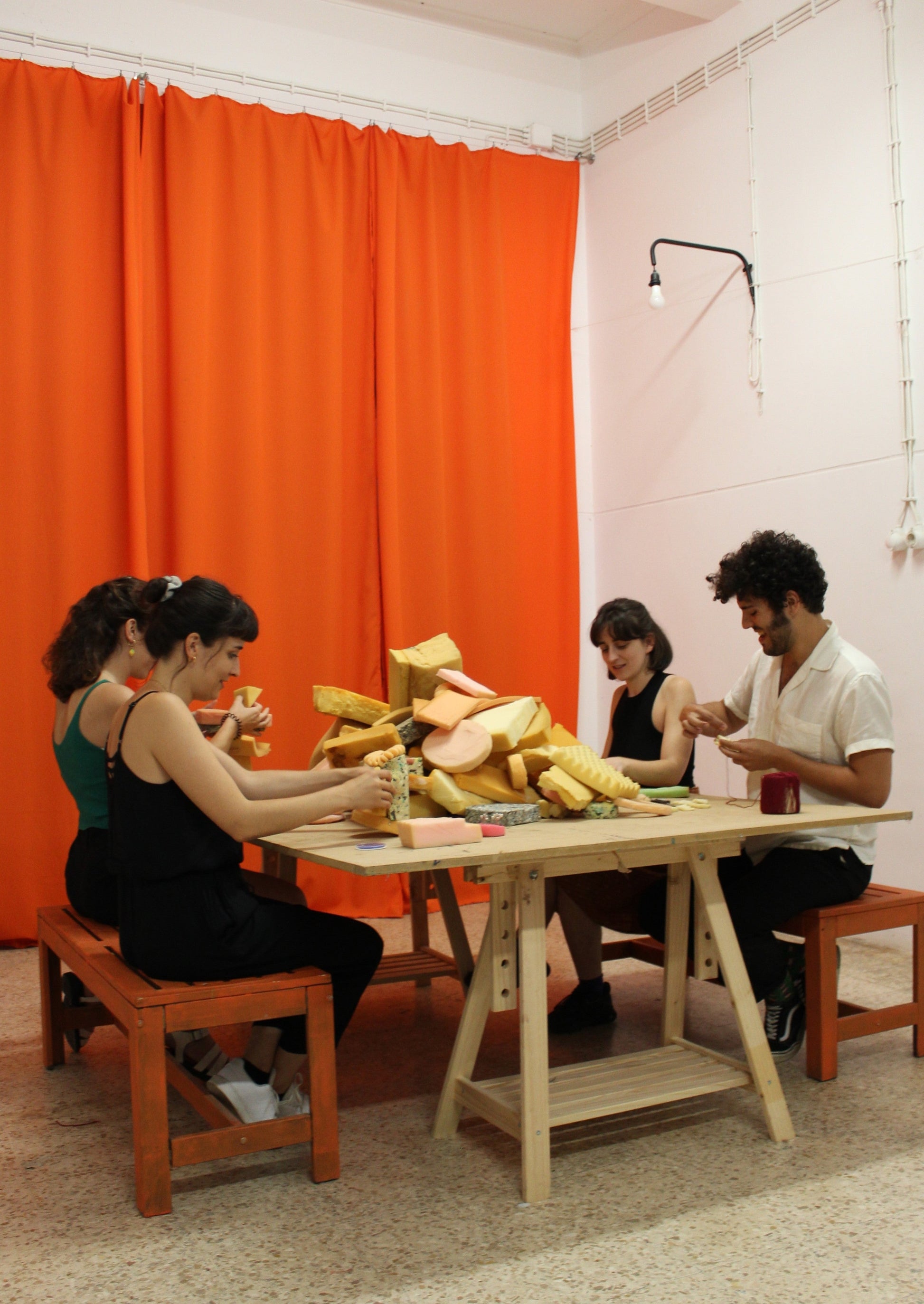 Upcycling Foam Workshop with Margarida in Lisbon, Portugal by subcultours