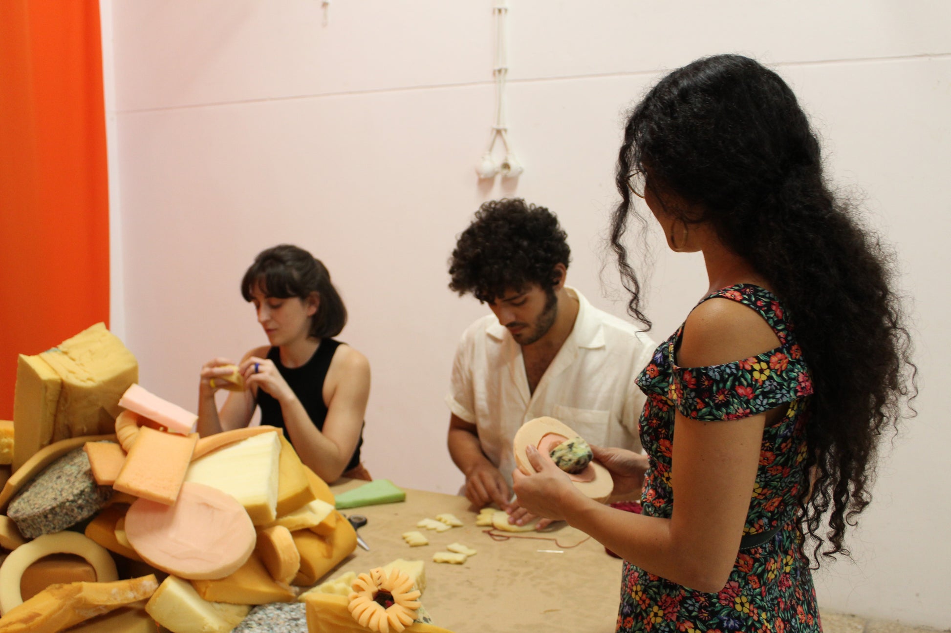 Upcycling Foam Workshop with Margarida in Lisbon, Portugal by subcultours