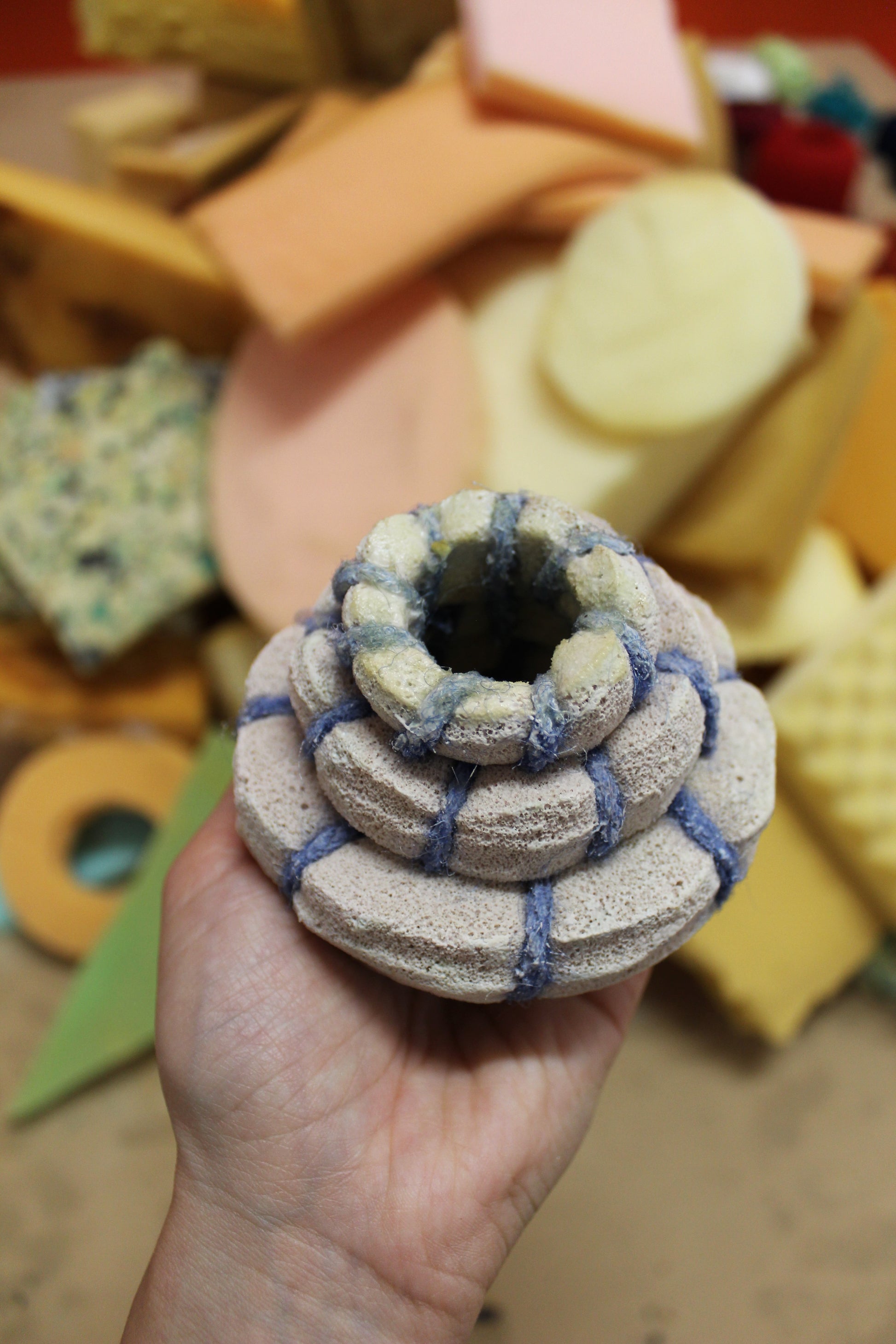 Upcycling Foam Workshop with Margarida in Lisbon, Portugal by subcultours