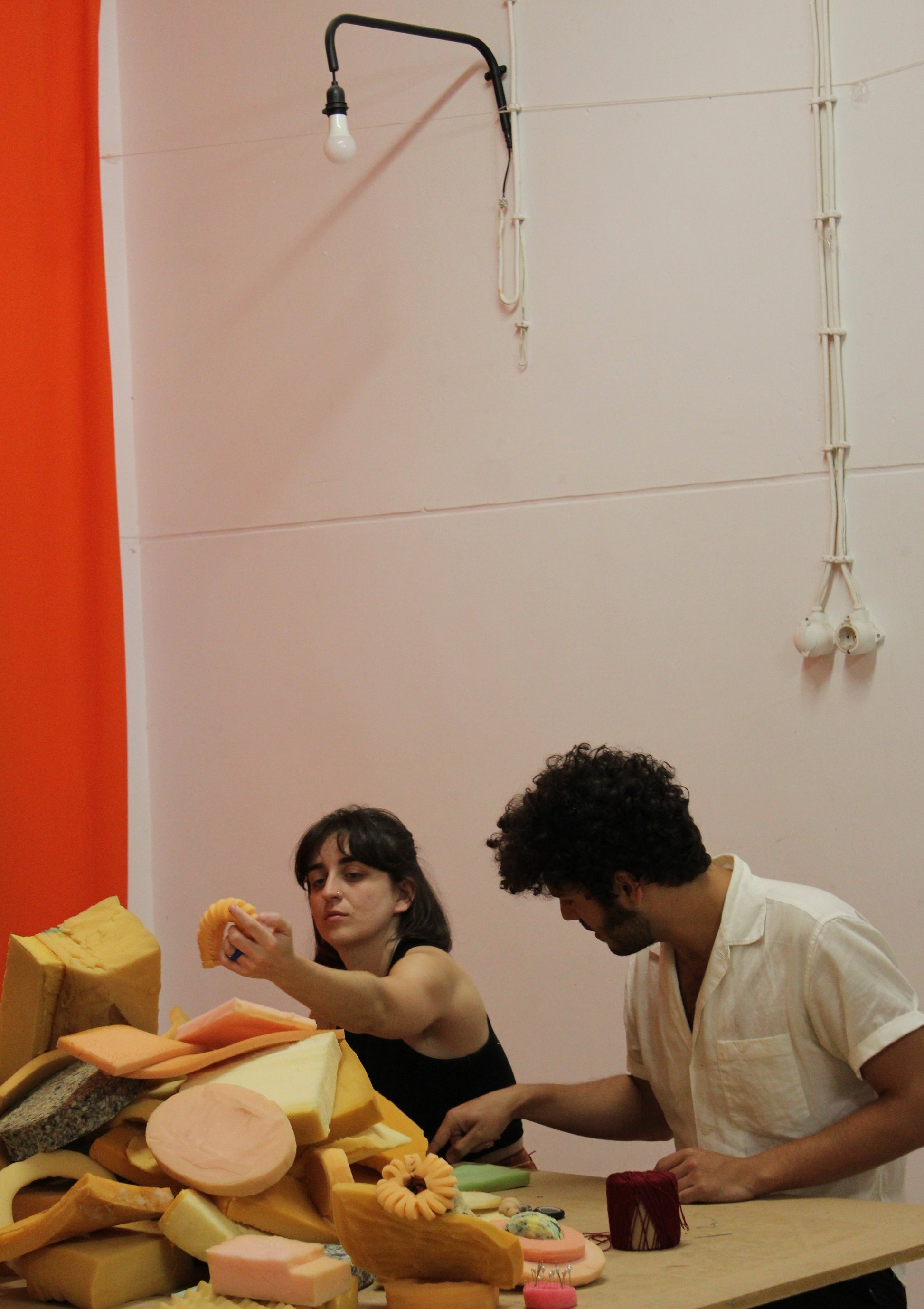 Upcycling Foam Workshop with Margarida in Lisbon, Portugal by subcultours