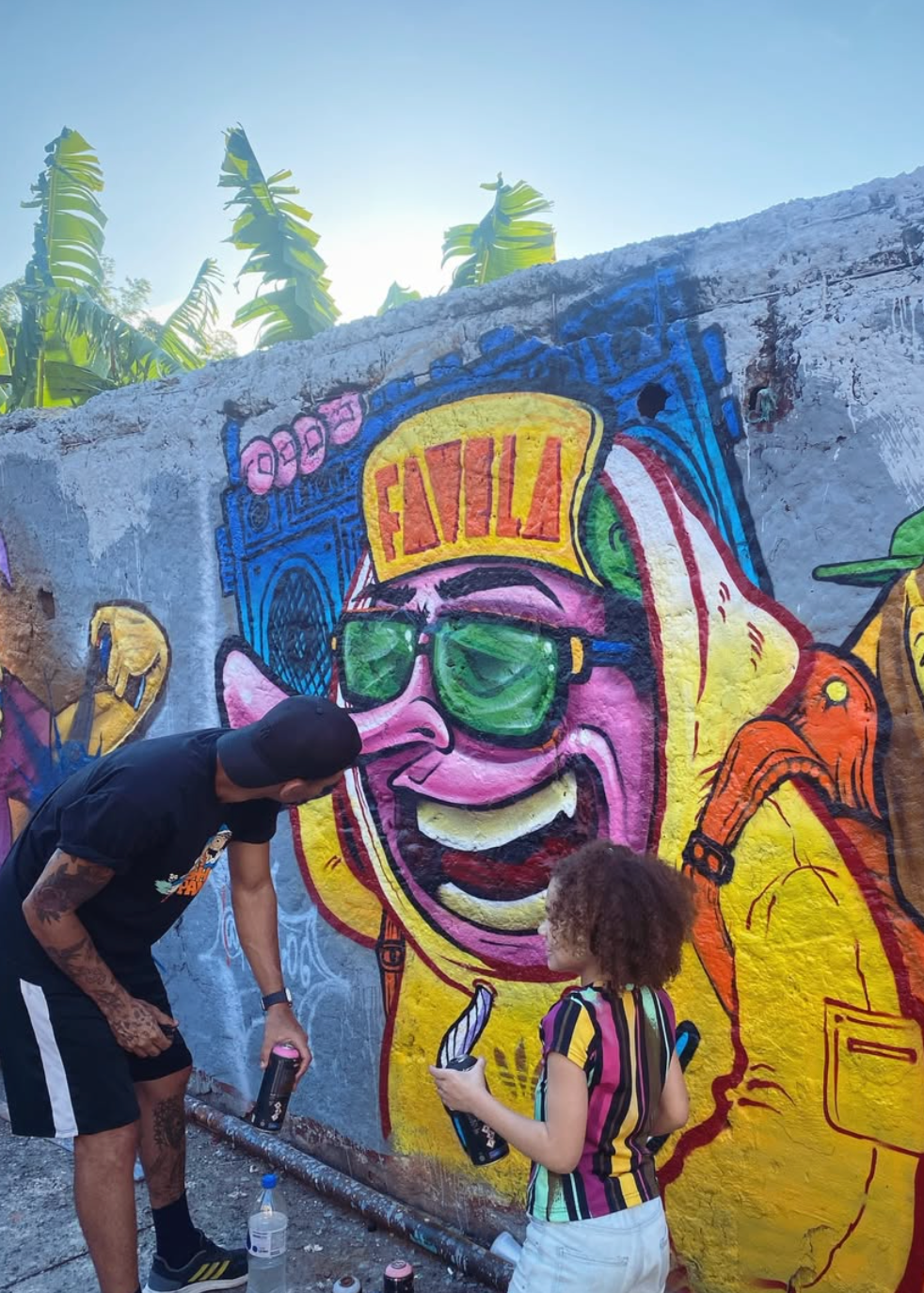 Urban Art and Graffiti Workshop with Jean Poul in Rio de Janeiro, Brazil, by subcultours