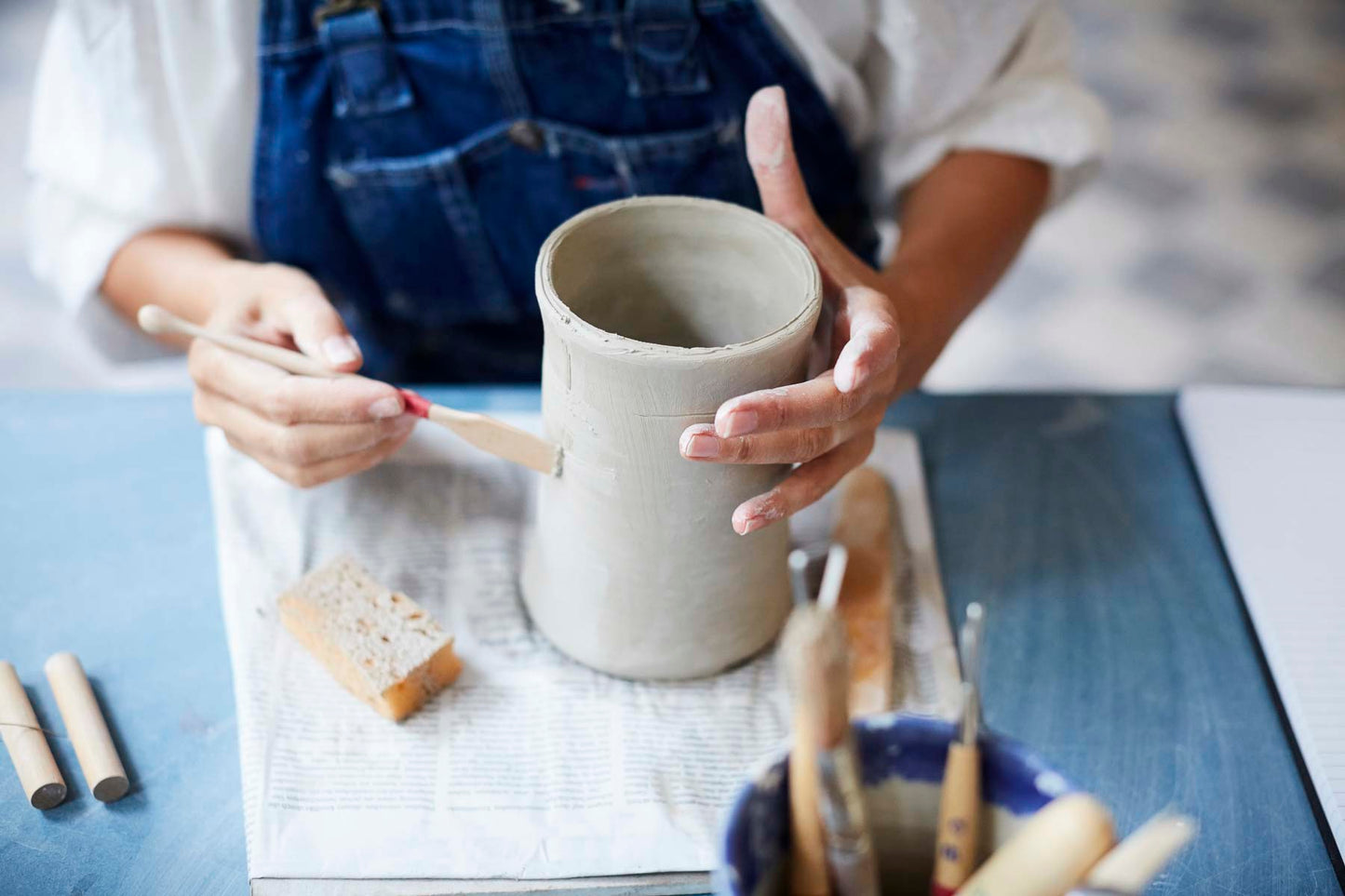 "Wheel Throwing or Hand Building" Ceramic Workshop with Tiziana in Berlin, Germany