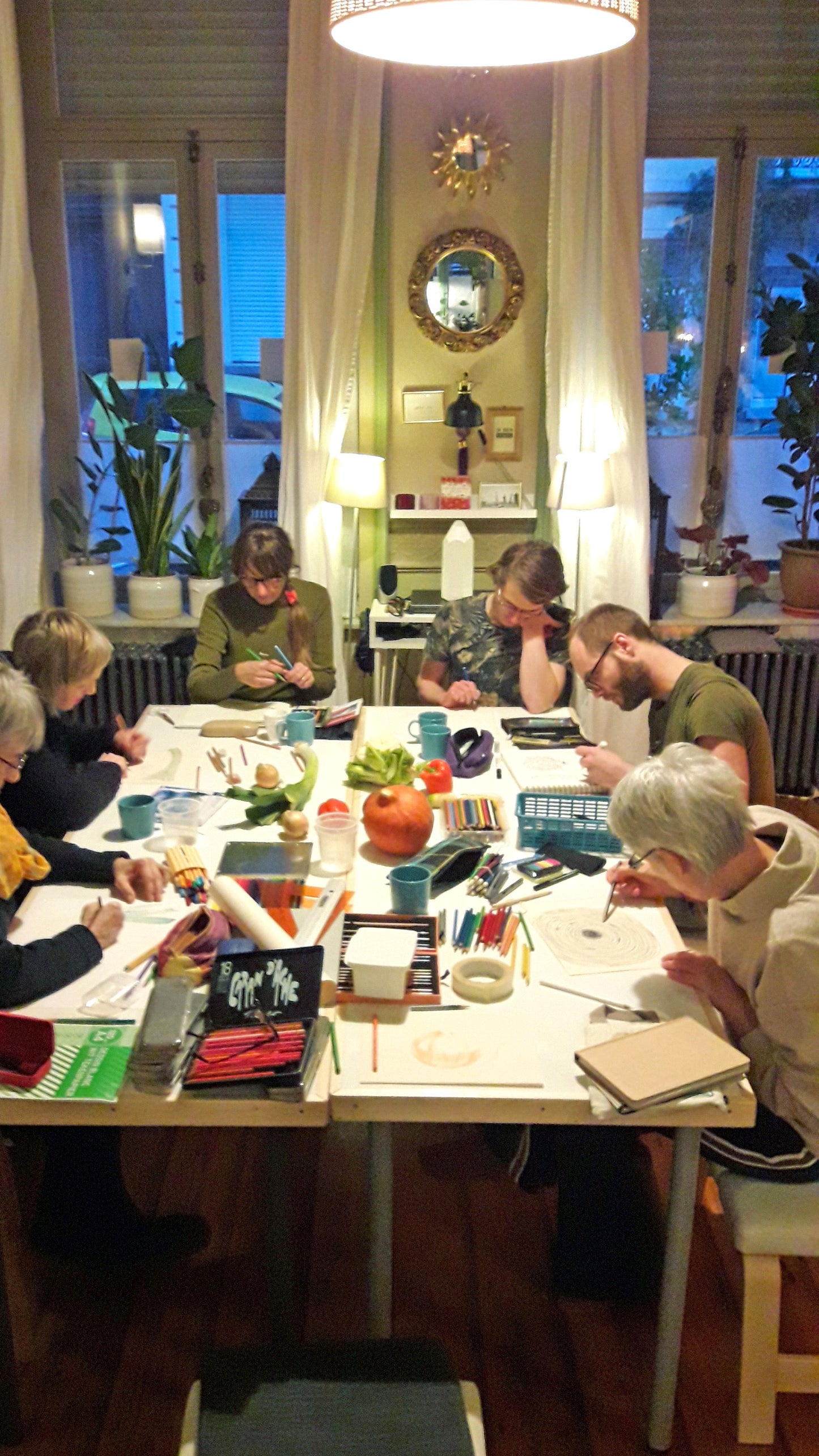 Yoga and the Art of Drawing Workshop with Peter in Brussels, Belgium by subcultours