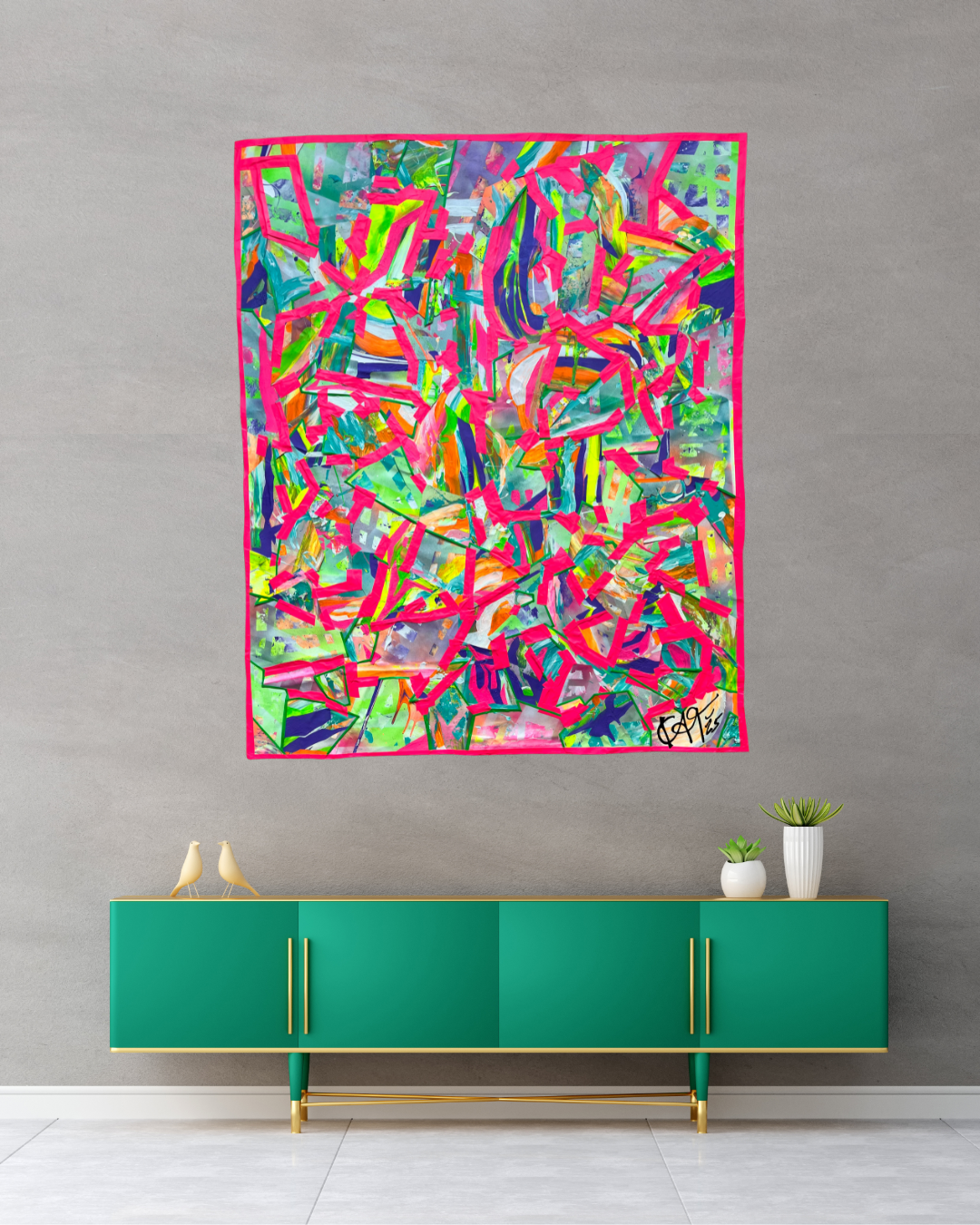 Private Psychedelic Painting Sunset Session with Kat  in Berlin, Germany
