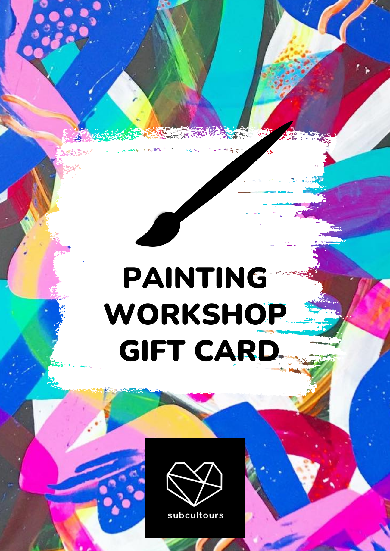 Painting Workshop Gift Card by subcultours