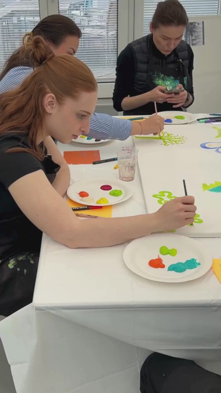 🎨 Creative Team Painting Workshop with Ilinca and Team in Berlin, Germany, by subcultours 10