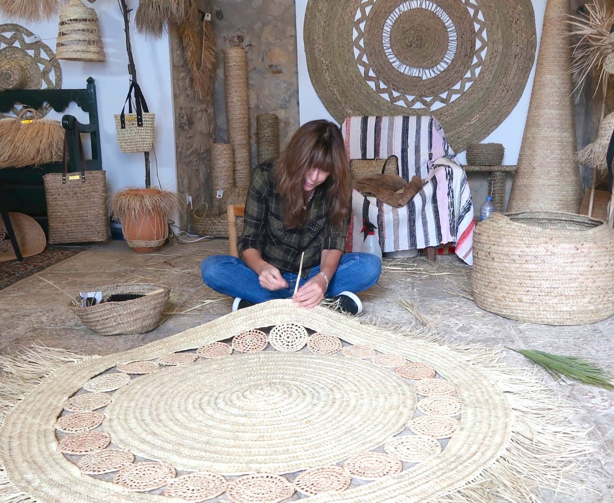 Empreita Braiding Beginner Workshop with Maria in São Brás de Alportel, Portugal by subcultours