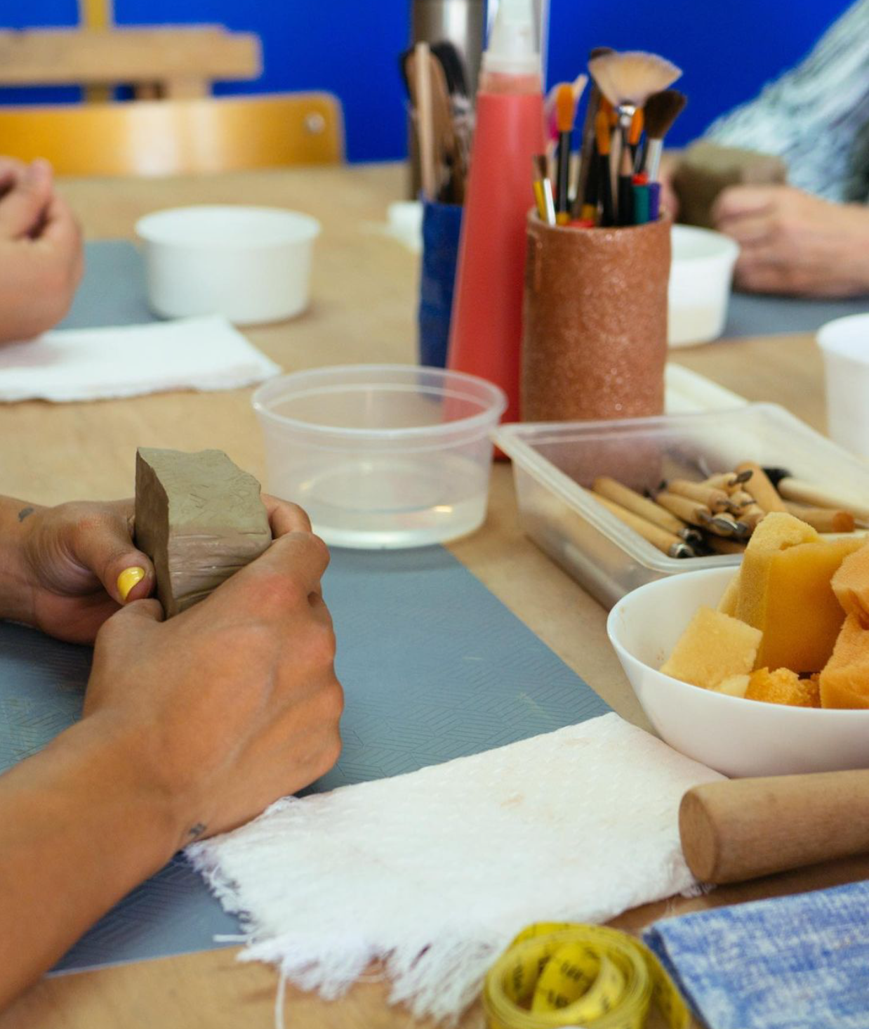 Ceramic Shapes Art Workshop with Anna in Lisbon, Portugal by subcultours