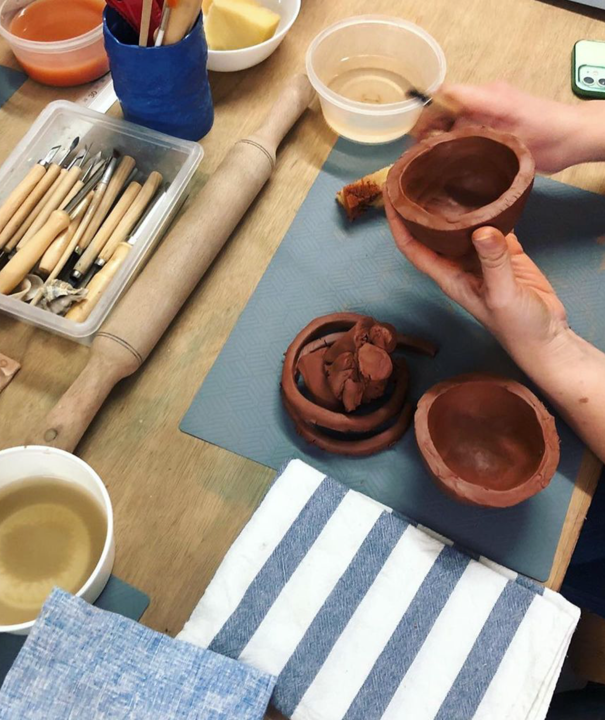 Ceramic Shapes Art Workshop with Anna in Lisbon, Portugal by subcultours