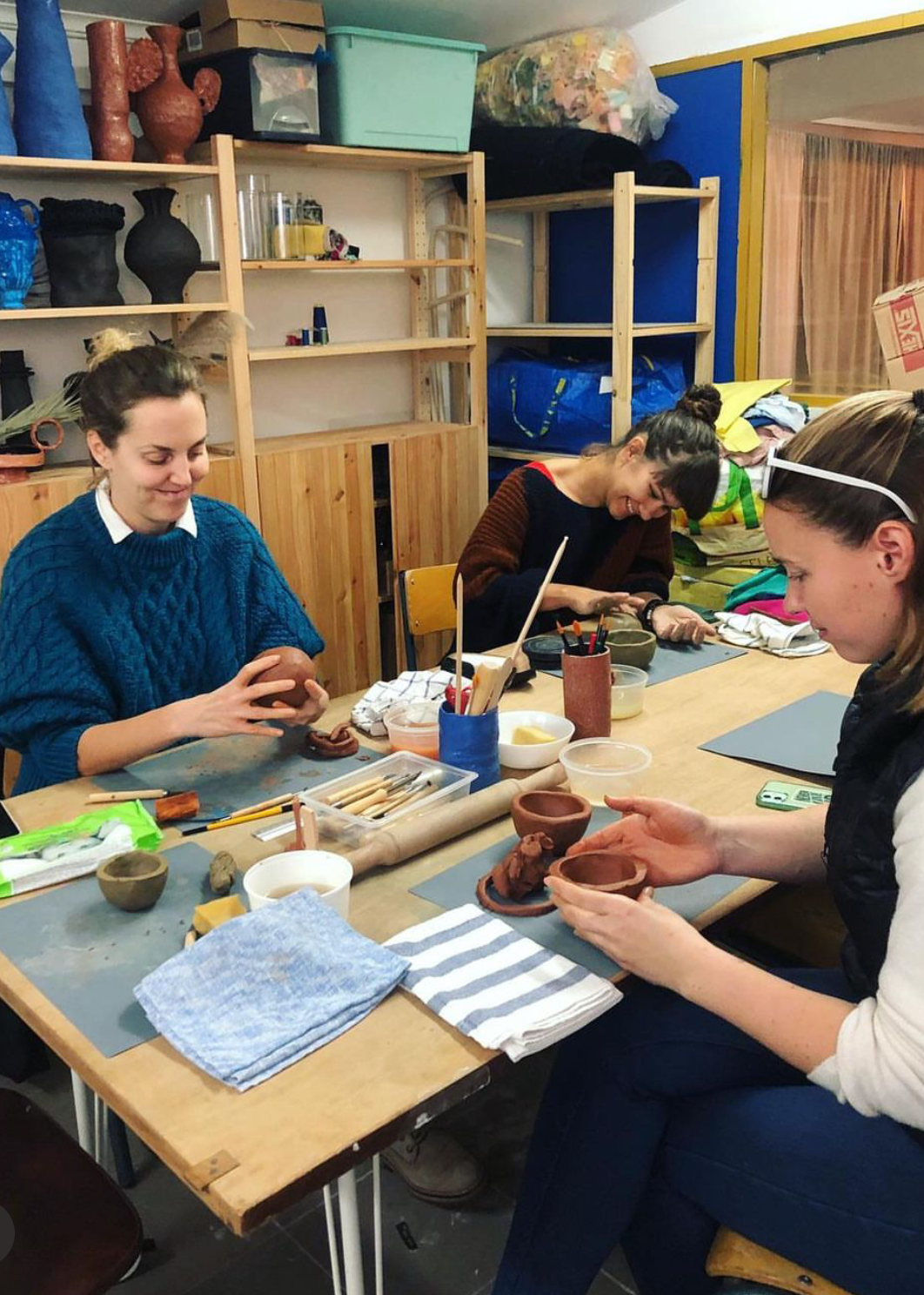 Ceramic Shapes Art Workshop with Anna in Lisbon, Portugal by subcultours