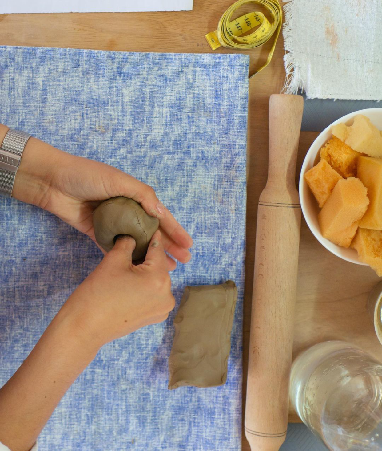 Ceramic Shapes Art Workshop with Anna in Lisbon, Portugal by subcultours