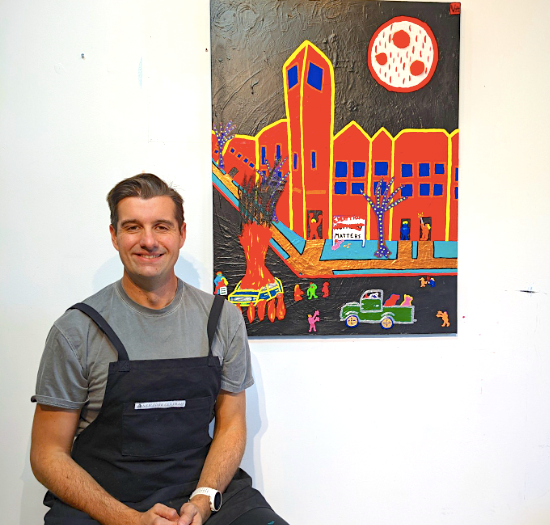 "The Self-Taught Art" Painting Workshop with Charlie in Porto, Portugal by subcultours