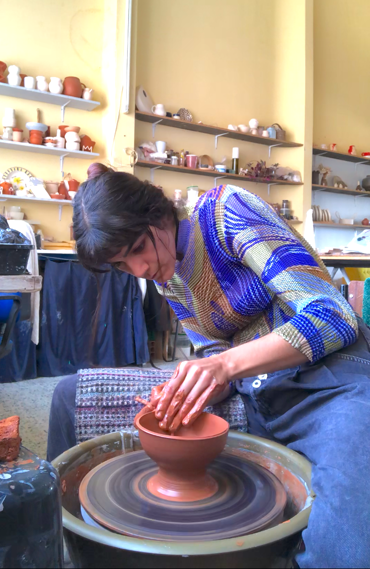Clay Session Workshop with Margarida in Caldas da Rainha, Portugal by subcultours