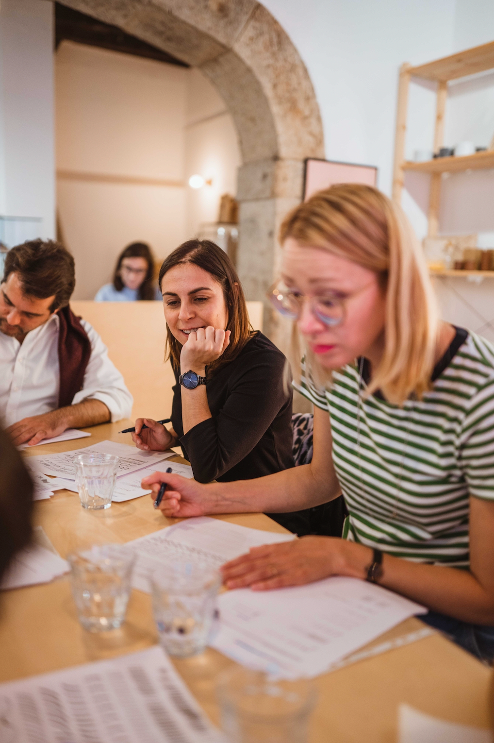 Modern Calligraphy for beginners Workshop with Maria in Lisbon, Portugal by subcultours