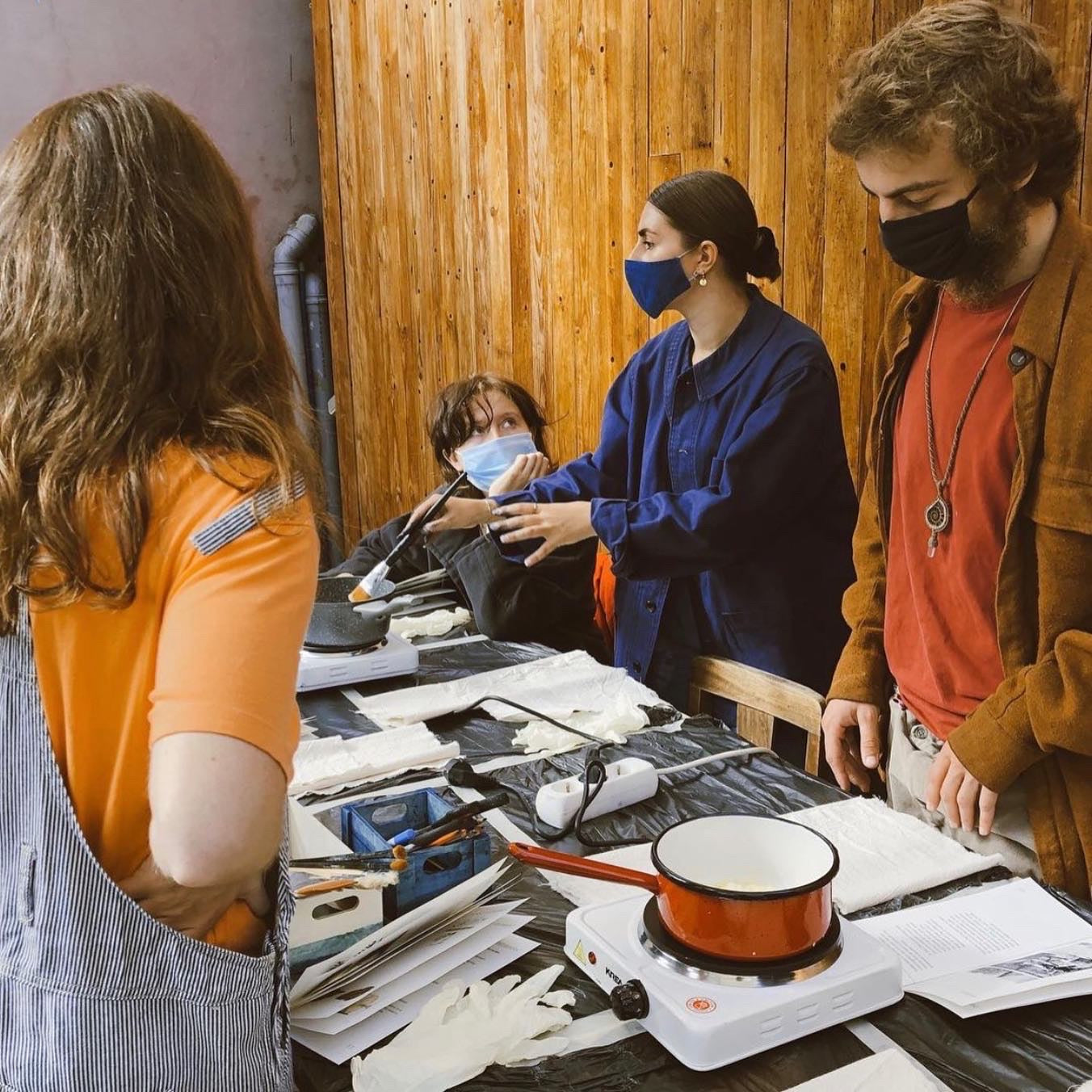 Natural Indigo Textile Dyeing Workshop with Eva in Penafiel, Portugal by subcultours