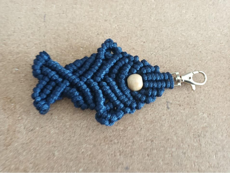 Ocean Keychain Macramé Workshop with Cláudia in Porto, Portugal by subcultours
