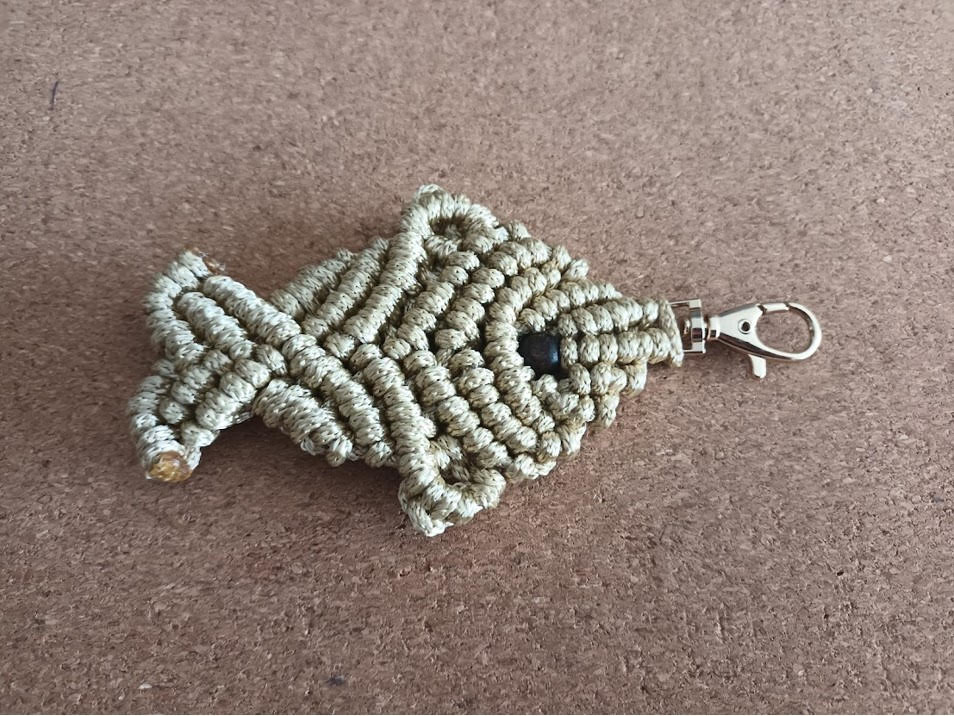 Ocean Keychain Macramé Workshop with Cláudia in Porto, Portugal by subcultours