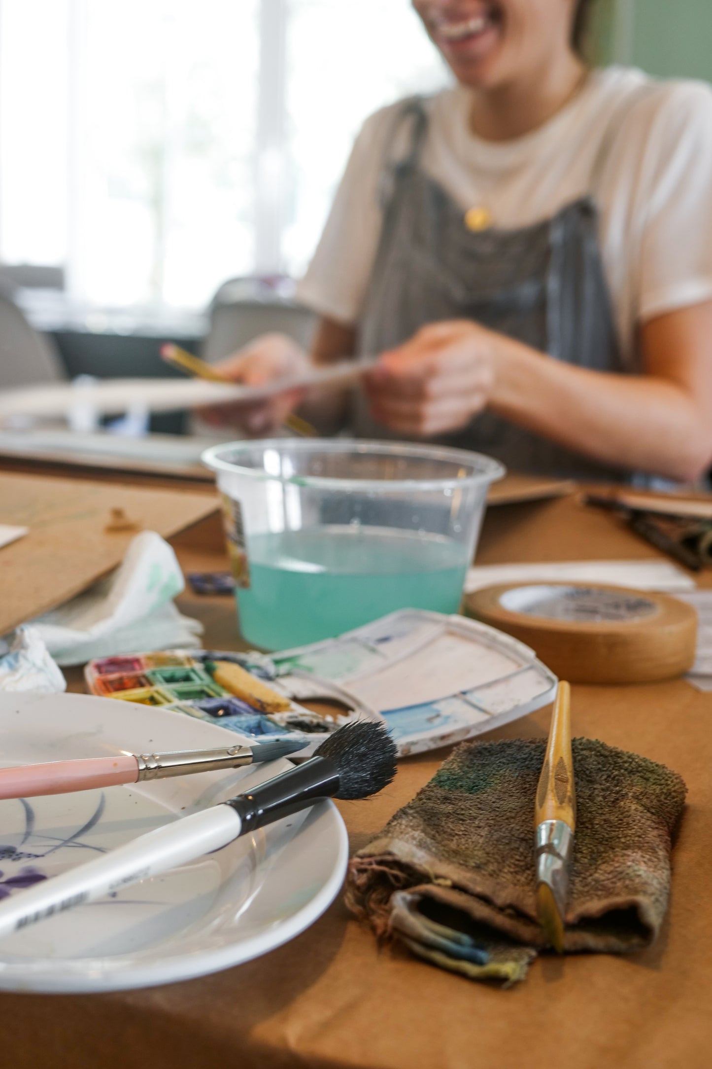 "Painting Surf Scenes With Watercolor" Workshop with Johny At Your Location in Portugal