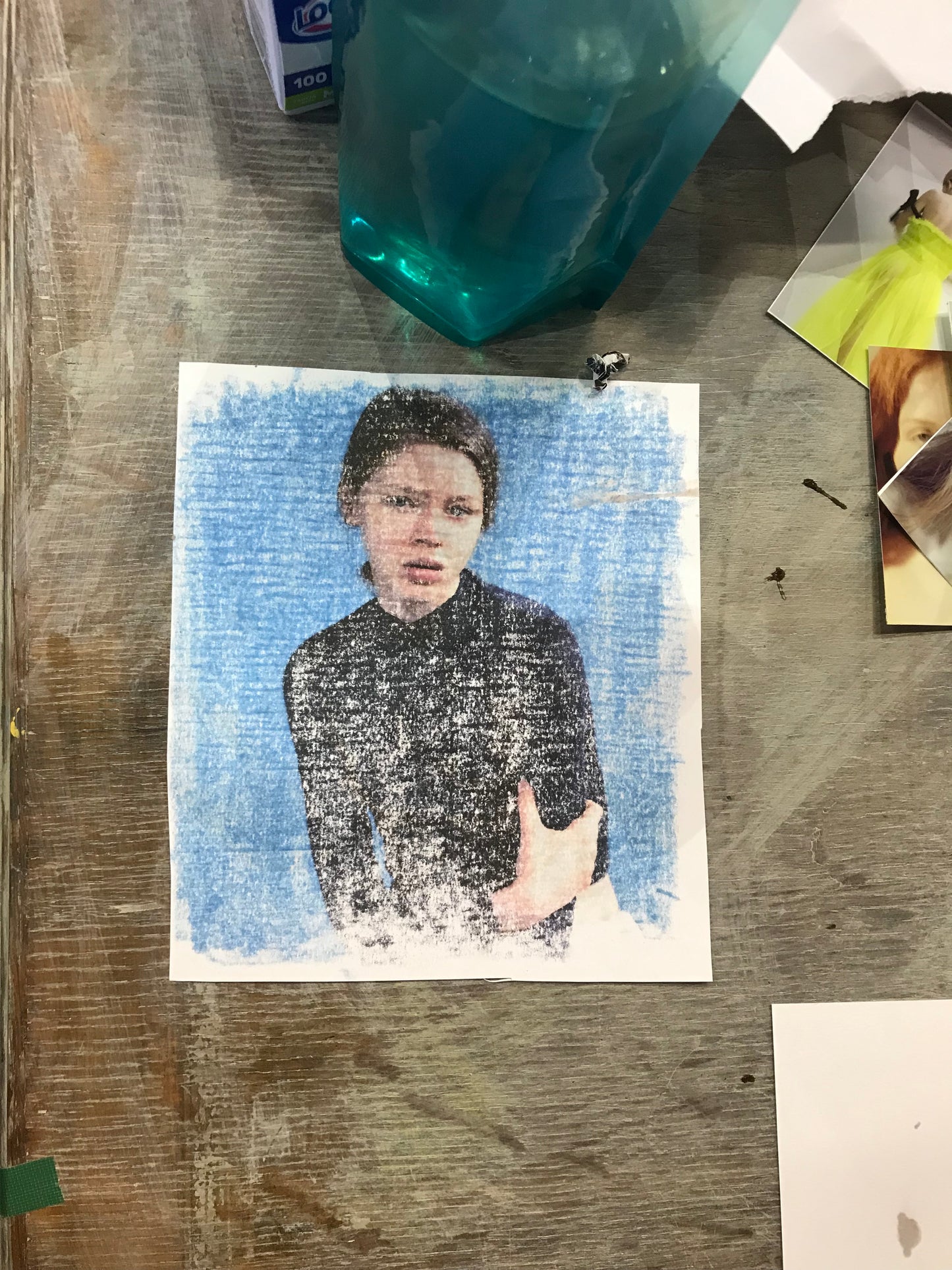 Photo Transfer Collage Workshop with Keegan in Berlin, Germany by subcultours