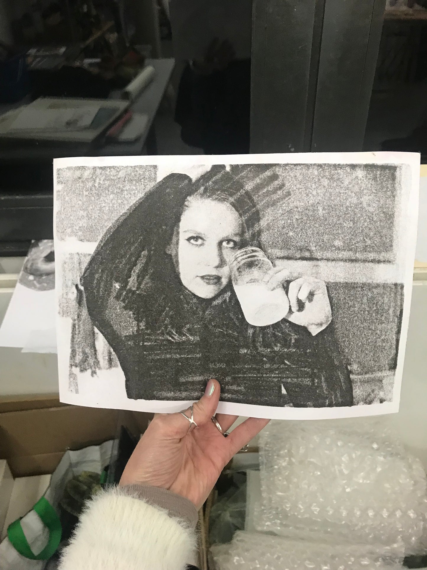 Photo Transfer Collage Workshop with Keegan in Berlin, Germany by subcultours