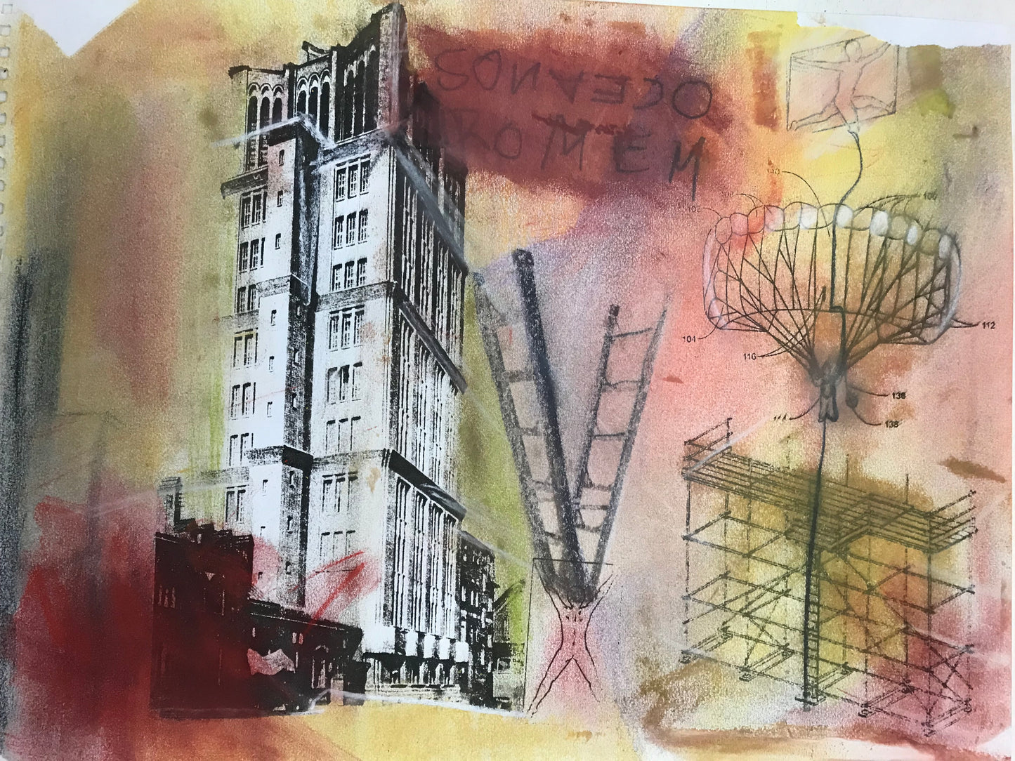 Photo Transfer Collage Workshop with Keegan in Berlin, Germany by subcultours