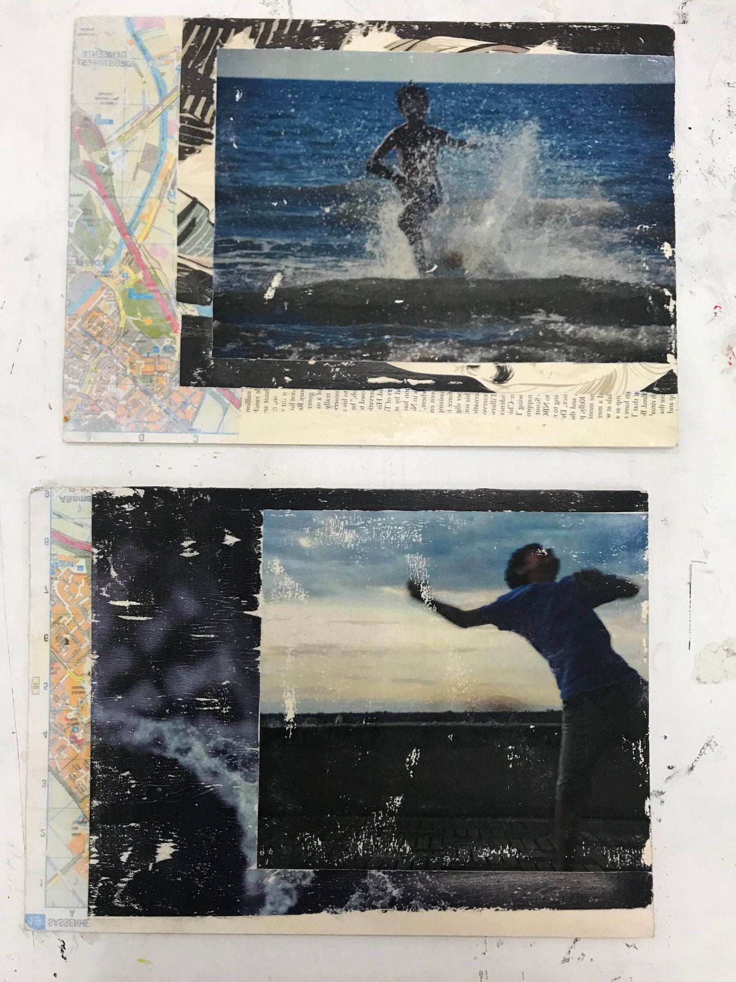 Photo Transfer Collage Workshop with Keegan in Berlin, Germany by subcultours