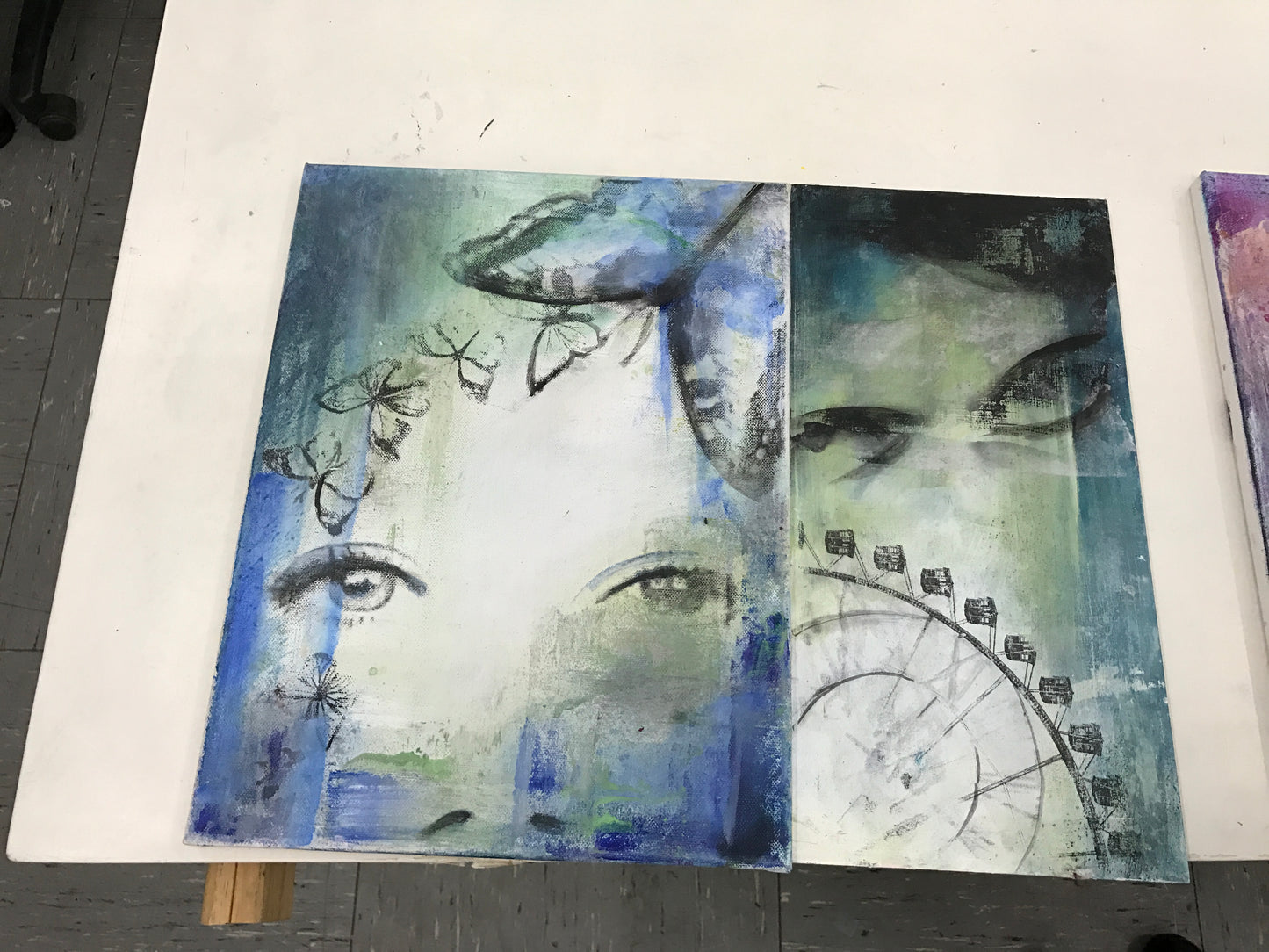 Photo Transfer Collage Workshop with Keegan in Berlin, Germany by subcultours