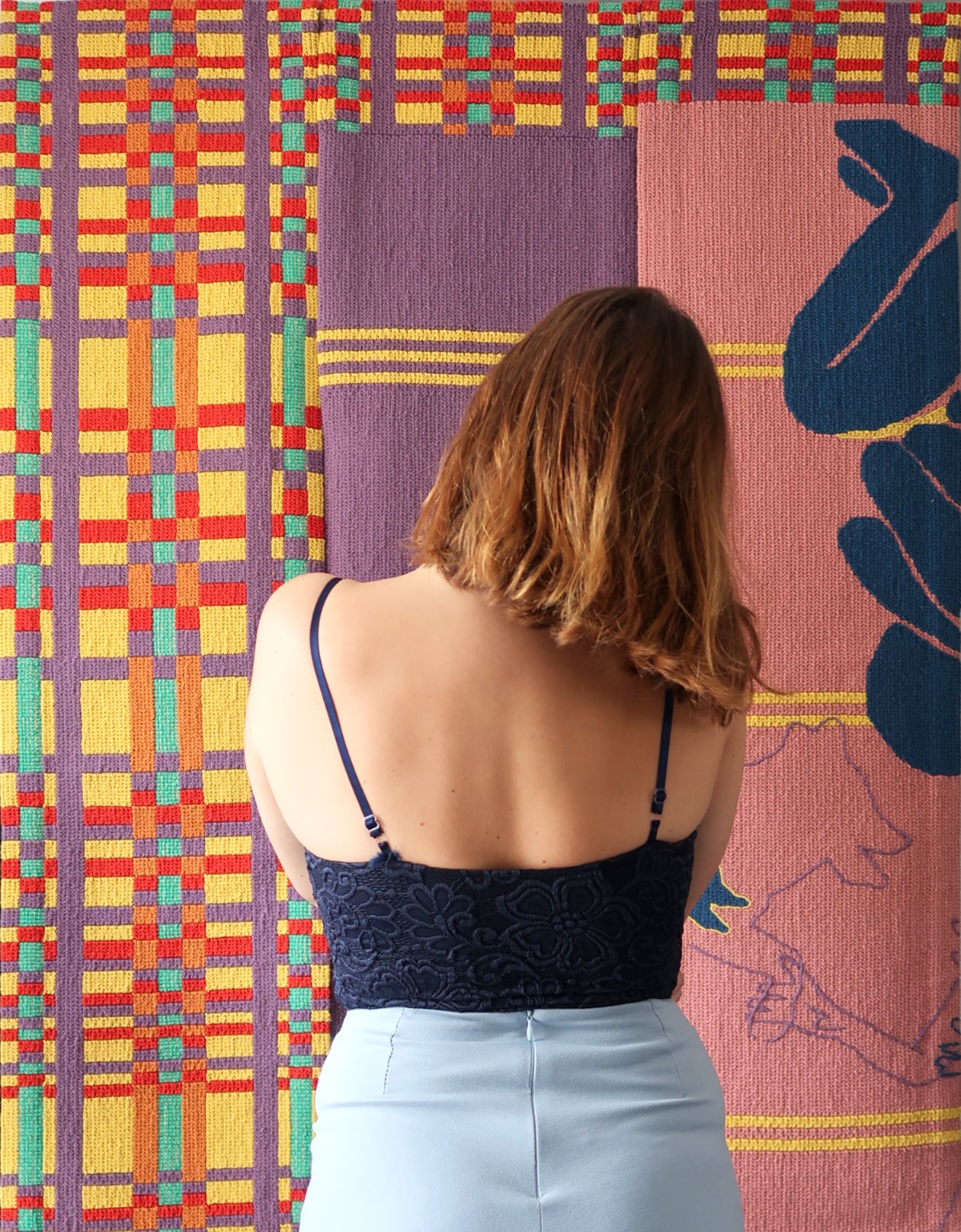 Tapestry with Arraiolos stitch Workshop with Susana in Milharado, Portugal by subcultours