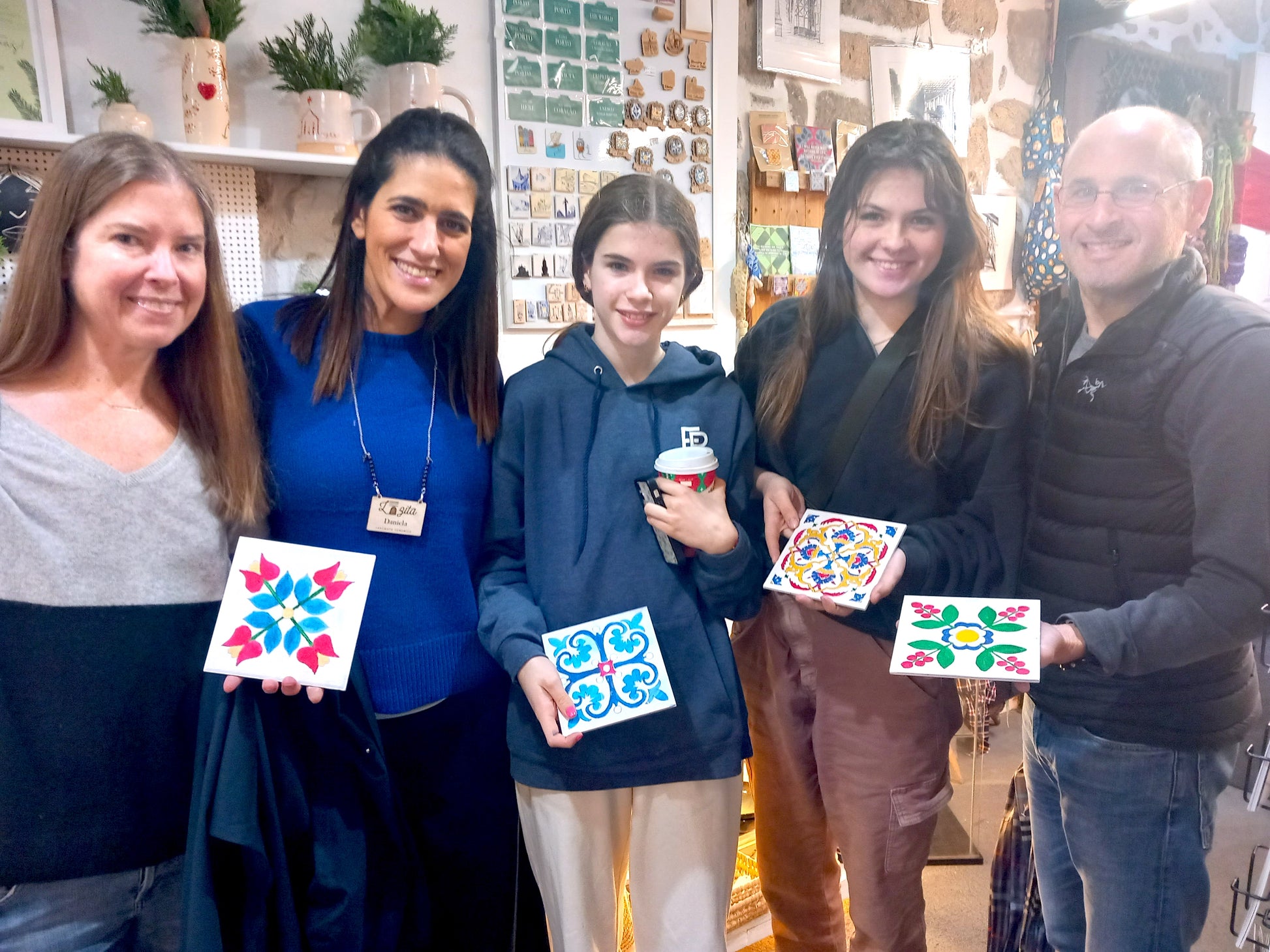 Tile Painting Workshop with Daniela in Porto, Portugal by subcultours