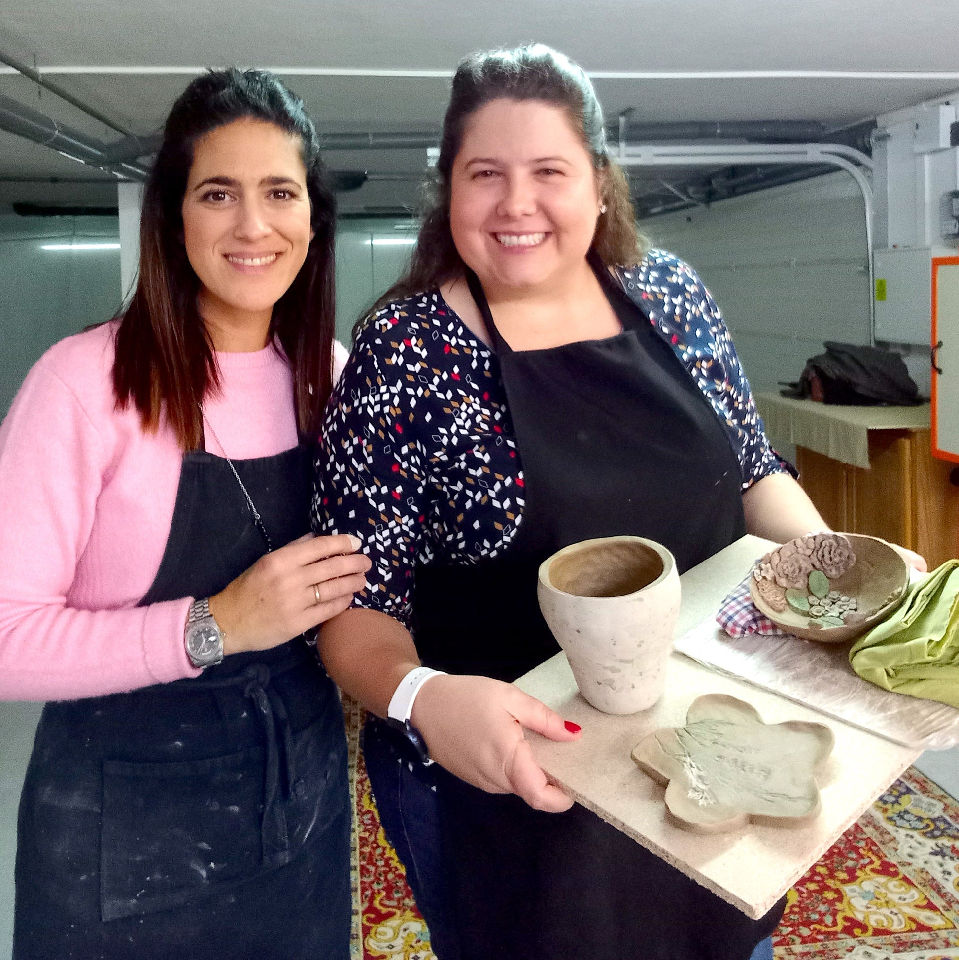 Ceramic Creations Workshop with Daniela in Porto, Portugal