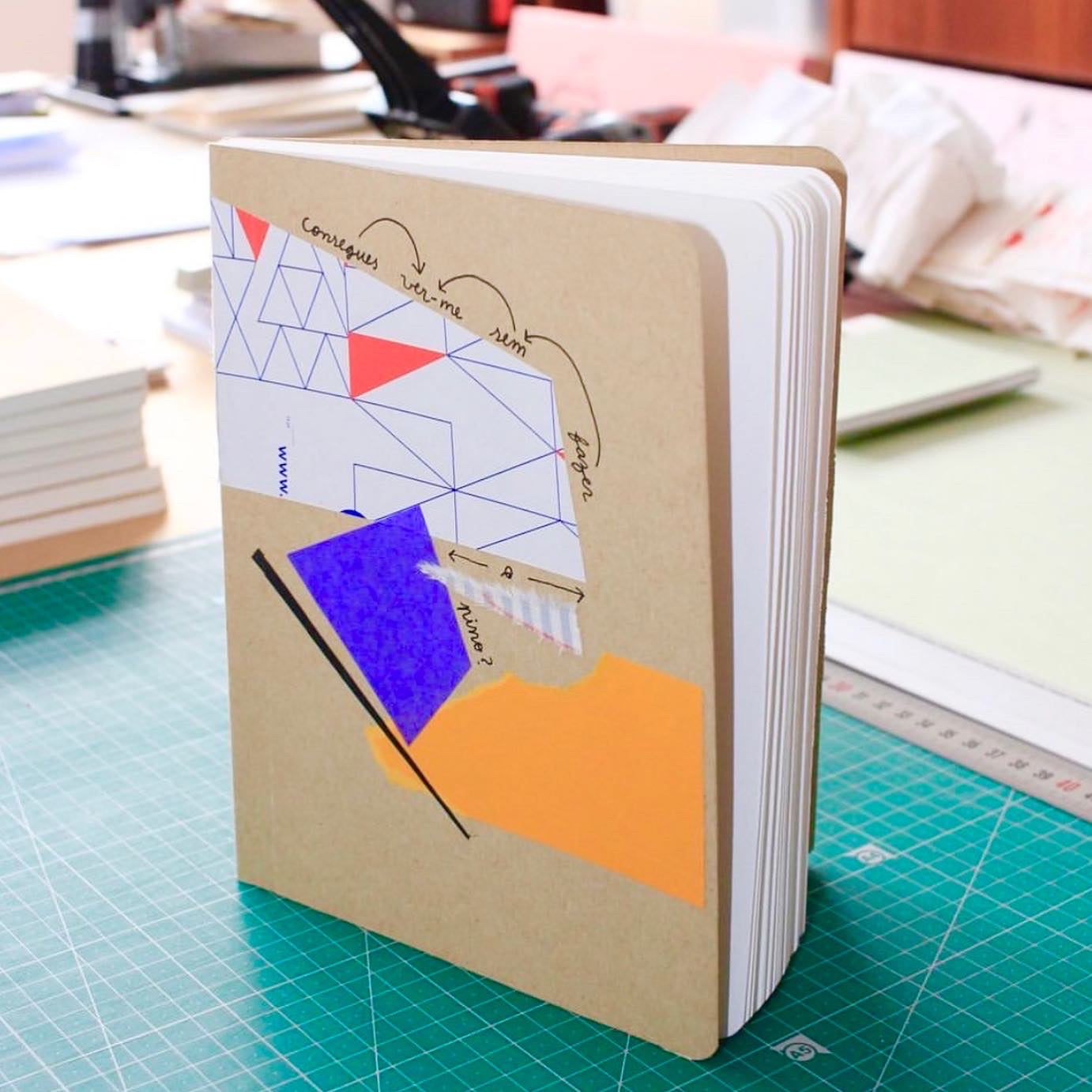 Upcycled Book Binding Workshop with Kevin and Laura in Caldas da Rainha, Portugal by subcultours